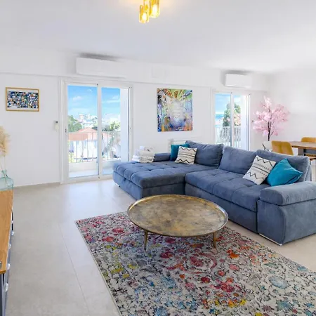 Apartamento Jeanne Darc - Spacieux, 6 Personnes, Vue Mer, Terrasse, Familial Antibes